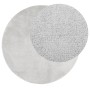 OVIEDO grauer Kurzflorteppich Ø 120 cm von vidaXL, Teppiche - Ref: Foro24-375545, Preis: 44,56 €, Rabatt: %