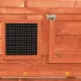 Solid fir wood hutch 140x63x120 cm by vidaXL, Cages and habitats for small animals - Ref: Foro24-170868, Price: 155,52 €, Dis...