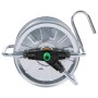 Wall hose reel for 50 m 1/2" or 35 m 3/4" steel hose by vidaXL, Garden hose holder - Ref: Foro24-4005277, Price: 91,94 €, Dis...