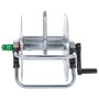 Wall hose reel for 50 m 1/2" or 35 m 3/4" steel hose by vidaXL, Garden hose holder - Ref: Foro24-4005277, Price: 91,94 €, Dis...