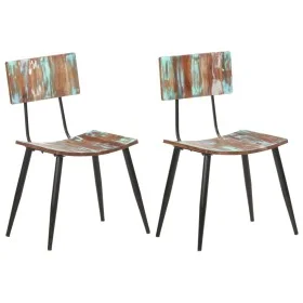 Dining chairs 2 units recycled solid wood by vidaXL, dining chairs - Ref: Foro24-287901, Price: 188,18 €, Discount: %