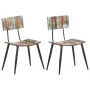 Dining chairs 2 units recycled solid wood by vidaXL, dining chairs - Ref: Foro24-287901, Price: 188,18 €, Discount: %