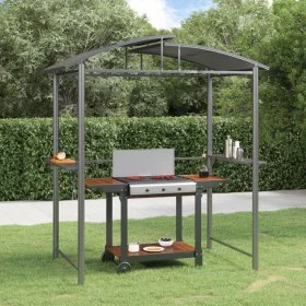 Barbecue gazebo side shelf anthracite steel 210x114x230 cm by vidaXL, Tents and gazebos - Ref: Foro24-360139, Price: 274,31 €...