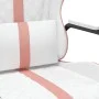 Weißer und rosafarbener Gaming-Stuhl aus Kunstleder von vidaXL, Gaming-Stühle - Ref: Foro24-3143795, Preis: 103,78 €, Rabatt: %