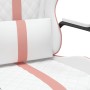 White and pink synthetic leather gaming chair by vidaXL, Gaming chairs - Ref: Foro24-3143795, Price: 105,19 €, Discount: %