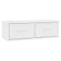 Plywood wall drawer shelf 60x26x18.5cm by vidaXL, Shelves and shelves - Ref: Foro24-800585, Price: 40,41 €, Discount: %