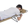 Folding lounger with head cushion and adjustable backrest gray by vidaXL, Loungers - Ref: Foro24-44296, Price: 76,48 €, Disco...
