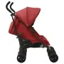 Manschettenknöpfe-Trolley aus rotem Stahl von vidaXL, Kinderwagen - Ref: Foro24-10239, Preis: 208,50 €, Rabatt: %