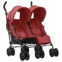 Manschettenknöpfe-Trolley aus rotem Stahl von vidaXL, Kinderwagen - Ref: Foro24-10239, Preis: 208,50 €, Rabatt: %