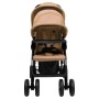 Carrito para gemelos tandem de acero gris taupé de vidaXL, Cochecitos de bebé - Ref: Foro24-10349, Precio: 228,35 €, Descuent...