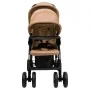 Taupe gray steel tandem twin stroller by vidaXL, Baby strollers - Ref: Foro24-10349, Price: 224,33 €, Discount: %
