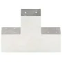 Post connectors in X 4 pcs galvanized metal 101x101 mm by vidaXL, fence posts - Ref: Foro24-145484, Price: 86,47 €, Discount: %