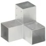 Y-shaped post connectors galvanized metal 91x91 mm by vidaXL, fence posts - Ref: Foro24-145473, Price: 24,62 €, Discount: %
