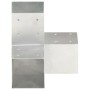 Y-förmige Pfostenverbinder aus verzinktem Metall 91x91 mm von vidaXL, Zaunpfosten - Ref: Foro24-145473, Preis: 22,31 €, Rabat...