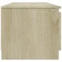 Mueble TV madera contrachapada color roble Sonoma 140x40x35,5cm de vidaXL, Muebles TV - Ref: Foro24-800651, Precio: 75,92 €, ...