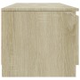 TV-Schrank aus Sonoma-Eichensperrholz, 140 x 40 x 35,5 cm von vidaXL, TV-Möbel - Ref: Foro24-800651, Preis: 74,86 €, Rabatt: %