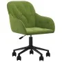 Light Green Velvet Swivel Office Chair by vidaXL, Office chairs - Ref: Foro24-344870, Price: 94,79 €, Discount: %