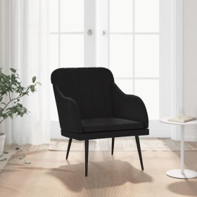 Schwarzer Samtsessel 63x76x80 cm von vidaXL, Sessel - Ref: Foro24-351459, Preis: 101,83 €, Rabatt: %