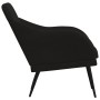 Black velvet armchair 63x76x80 cm by vidaXL, Armchairs - Ref: Foro24-351459, Price: 101,75 €, Discount: %