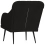 Black velvet armchair 63x76x80 cm by vidaXL, Armchairs - Ref: Foro24-351459, Price: 101,75 €, Discount: %