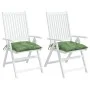 Stuhlkissen 2 Stück Stoff Blattdruck 50x50x7 cm von vidaXL, Kissen für Stühle und Sofas - Ref: Foro24-361555, Preis: 27,32 €,...