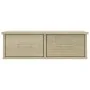 Wandschubladenregal aus Eichensperrholz, 60 x 26 x 18,5 cm von vidaXL, Regale und Regale - Ref: Foro24-800588, Preis: 40,08 €...