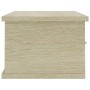 Wandschubladenregal aus Eichensperrholz, 60 x 26 x 18,5 cm von vidaXL, Regale und Regale - Ref: Foro24-800588, Preis: 40,72 €...