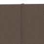 Paneles de pared 12 uds tela gris taupe 60x30 cm 2,16 m²