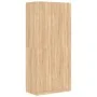 Armario de madera contrachapada color roble Sonoma 90x52x200 cm de vidaXL, Armarios roperos - Ref: Foro24-800633, Precio: 185...