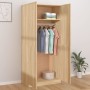 Schrank aus Sonoma-Eichensperrholz, 90 x 52 x 200 cm von vidaXL, Kleiderschränke - Ref: Foro24-800633, Preis: 189,98 €, Rabat...