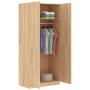Schrank aus Sonoma-Eichensperrholz, 90 x 52 x 200 cm von vidaXL, Kleiderschränke - Ref: Foro24-800633, Preis: 189,98 €, Rabat...