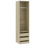 Schubladenschrank aus Sonoma-Eichensperrholz, 50 x 50 x 200 cm von vidaXL, Kleiderschränke - Ref: Foro24-800615, Preis: 138,1...