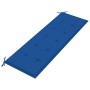 3-Sitzer-Gartenbank aus massivem Eukalyptusholz und Kissen 150 cm von vidaXL, Gartenbänke - Ref: Foro24-3061006, Preis: 194,1...