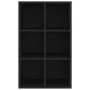 Schwarzes Regal/Sideboard aus Holzwerkstoff, 66 x 30 x 98 cm von vidaXL, Bücherregale und Regale - Ref: Foro24-800343, Preis:...