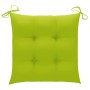 Garden chairs 2 units solid teak wood with cushions by vidaXL, Garden chairs - Ref: Foro24-3062942, Price: 238,96 €, Discount: %