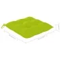 Gartenstühle 2 Einheiten aus massivem Teakholz mit Kissen von vidaXL, Gartenstühle - Ref: Foro24-3062942, Preis: 230,84 €, Ra...
