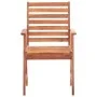 Garden dining chairs 2 pcs solid acacia wood and cushions by vidaXL, Garden chairs - Ref: Foro24-3064341, Price: 159,59 €, Di...