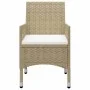 Beige 5-Piece Garden Dining Set by vidaXL, Garden sets - Ref: Foro24-3067685, Price: 318,34 €, Discount: %
