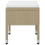 Juego de comedor de jardín de 5 piezas beige de vidaXL, Conjuntos de jardín - Ref: Foro24-3067685, Precio: 322,85 €