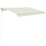 Automatic awning with LED wind sensor cream color 300x250cm by vidaXL, Awnings - Ref: Foro24-3068872, Price: 488,10 €, Discou...