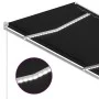 Manual retractable awning with anthracite LED 300x250 cm by vidaXL, Awnings - Ref: Foro24-3068864, Price: 268,09 €, Discount: %