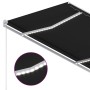 Manuell ausfahrbare Markise mit anthrazitfarbener LED 300x250 cm von vidaXL, Markisen - Ref: Foro24-3068864, Preis: 278,34 €,...