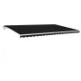 Automatic awning LED wind sensor anthracite gray 500x300 cm by vidaXL, Awnings - Ref: Foro24-3068954, Price: 661,56 €, Discou...
