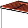Orange und braune manuell einziehbare Markise 600x350 cm von vidaXL, Markisen - Ref: Foro24-3069240, Preis: 601,73 €, Rabatt: %