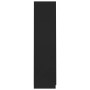 Armario de madera contrachapada negro 90x52x200 cm de vidaXL, Armarios roperos - Ref: Foro24-800631, Precio: 188,63 €, Descue...