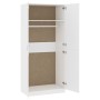 Weißer Sperrholzschrank 90x52x200cm von vidaXL, Kleiderschränke - Ref: Foro24-800630, Preis: 182,23 €, Rabatt: %