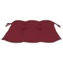 Gartenstühle 4 Einheiten aus massivem Teakholz mit Kissen von vidaXL, Gartenstühle - Ref: Foro24-3073112, Preis: 462,55 €, Ra...