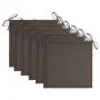 Batavia chairs 6 units solid teak wood with cushions by vidaXL, Garden chairs - Ref: Foro24-3073330, Price: 751,29 €, Discoun...