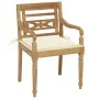 Batavia Stühle 8 Einheiten aus massivem Teakholz mit Kissen von vidaXL, Gartenstühle - Ref: Foro24-3073351, Preis: 1,00 €, Ra...
