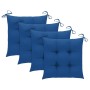 Garden chairs with cushions 4 units solid acacia wood by vidaXL, Garden chairs - Ref: Foro24-3075199, Price: 513,97 €, Discou...